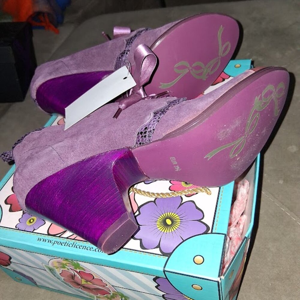 Poetic License Birdie Oxford Shoe Bootie NWT Sz 8.5 - Picture 12 of 13